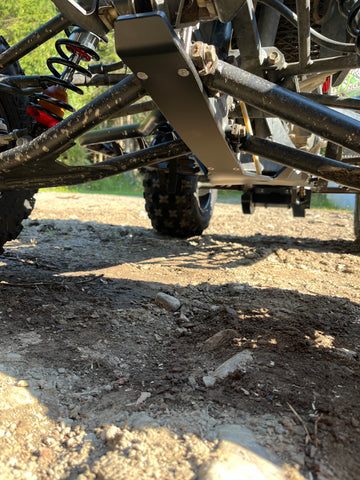 XRW Plastic Skid Plate (HDPE) – Kawasaki KFX 450 ATV