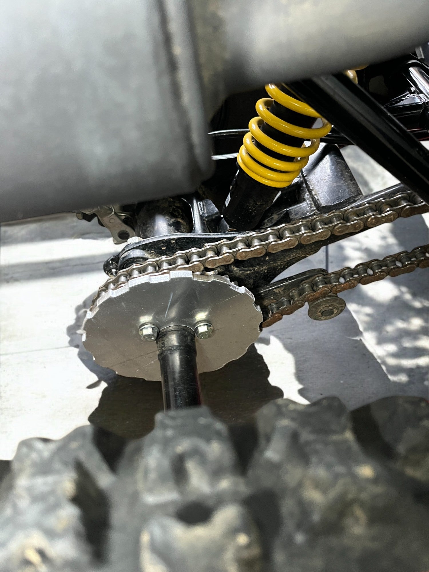 Sterk Rear Sprocket Guard – Can-Am Renegade 110 ATV