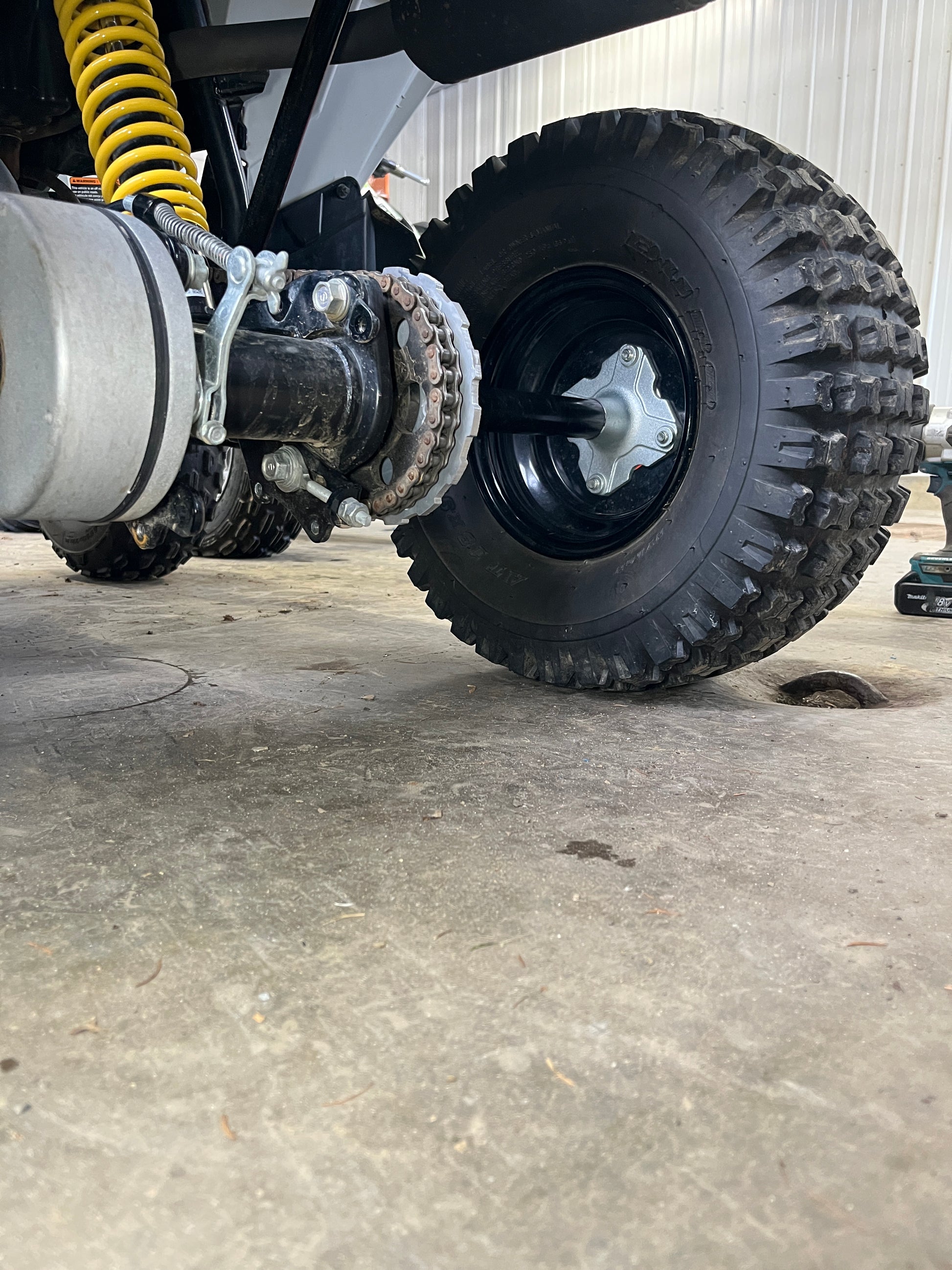 Sterk Rear Sprocket Guard – Can-Am Renegade 110 ATV