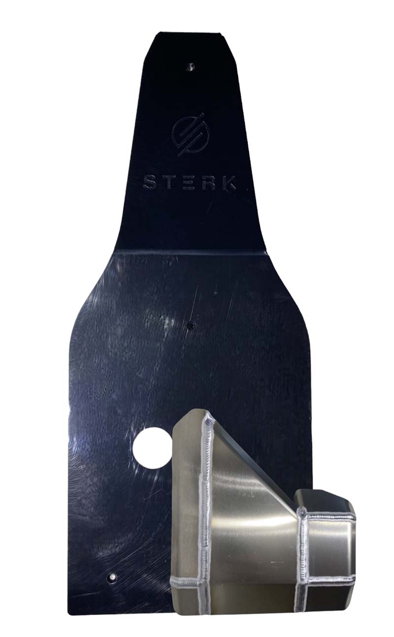 STERK Skid Plate Combo (HDPE + Aluminum) – Yamaha Raptor / Grizzly 90 & 110 (2016+)