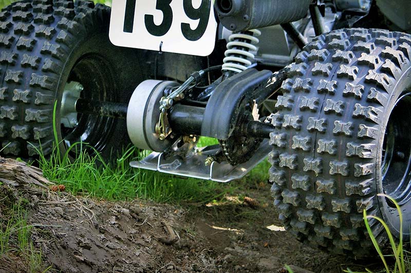 STERK Skid Plate Combo (Aluminum) – Polaris Outlaw / Sportsman 90 & 110 ATV