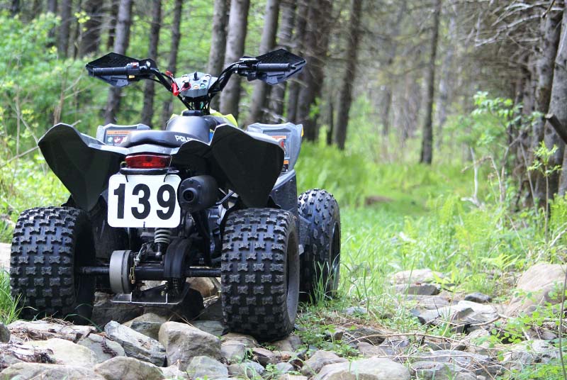 STERK Skid Plate Combo (Aluminum) – Polaris Outlaw / Sportsman 90 & 110 ATV