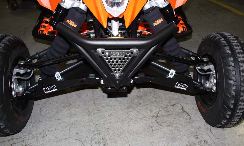 XRW FRONT BUMPER XR10 BLACK  - CAN-AM DS 450 XMX ATV