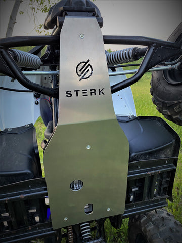 STERK Front Skid Plate (Aluminum) – Yamaha Raptor / Grizzly 90 & 110 (2016+) ATV