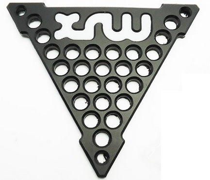 XRW FRONT BUMPER XR10 BLACK  - CAN-AM DS 450 XMX ATV