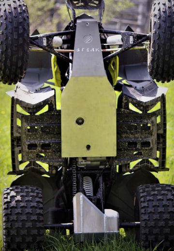 STERK Skid Plate Combo (Aluminum) – Polaris Outlaw / Sportsman 90 & 110 ATV