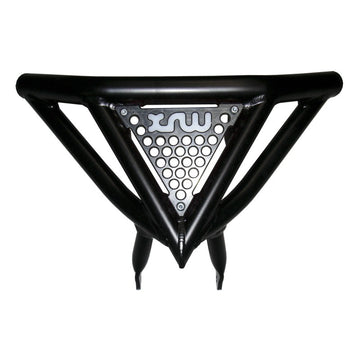 XRW FRONT BUMPER XR10 BLACK HDPE BLACK - YAMAHA YFZ 450R ATV
