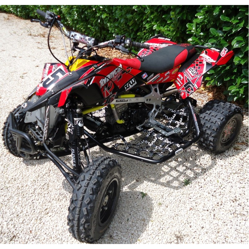 XRW NERF BARS Q1 BLACK - CAN-AM DS 450 XMX ATV