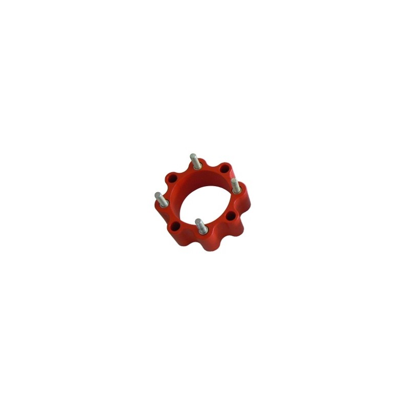 XRW REAR WHEEL SPACERS  RED