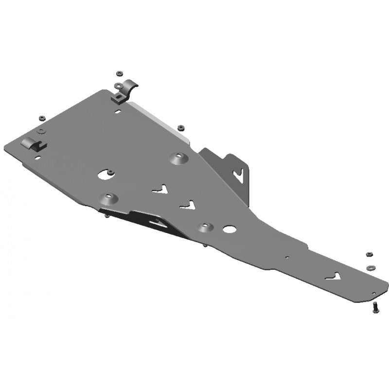 XRW SKID PLATE ALUMINUM 4mm - YAMAHA YFM 700 ATV