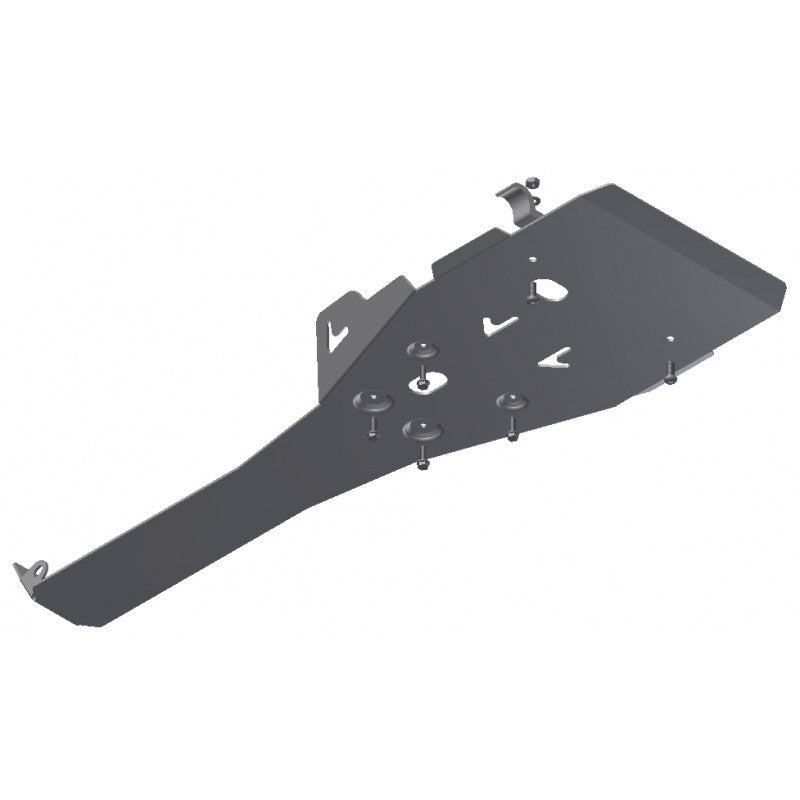 XRW SKID PLATE ALU 4mm - YAMAHA YFZ 450R ATV